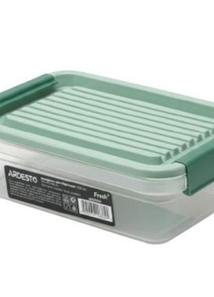 Контейнер для хранения пищевых продуктов ardesto fresh ar1303g 520 мл зеленый
