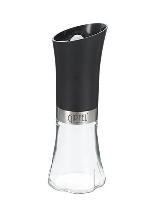 Мельница для специй электрическая gipfel plain gp-50697 200 мл 21 см черная