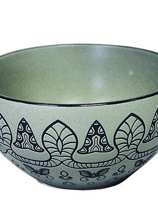 Салатник losk butterfly forest green l0450-43b-003-b2 14.5 см зелений