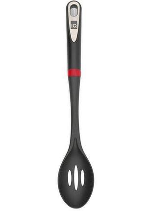 Ложка с прорезями ringel iq be tasty iq-5405/2 35 см черная