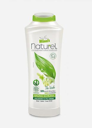 Піна для ванної зелений чай 500 мл naturel winni's 8002295084200
