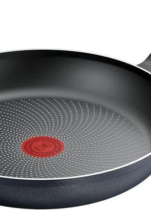 Сковорода универсальная tefal so' light h0560642 28 см черная
