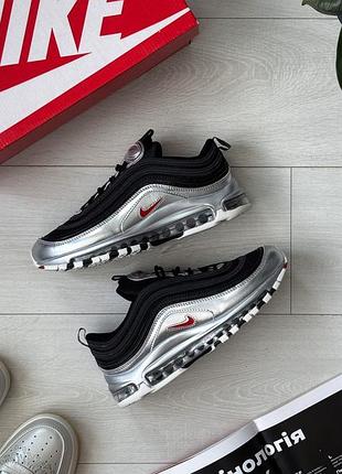 Nike air max 97 qs black silver 5