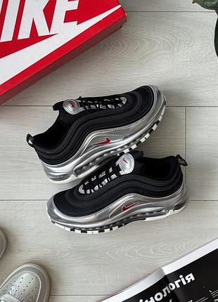 Nike air max 97 qs black silver 4