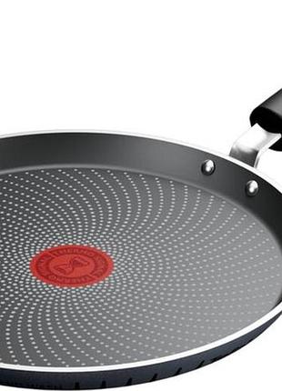 Сковорода для блинов tefal so' light h0563842 25 см черная