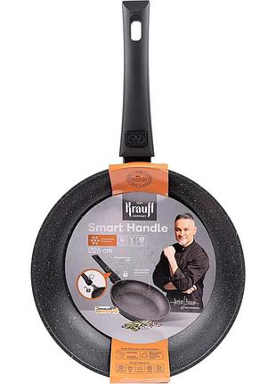 Сковорода универсальная krauff smart handle 25-305-081 26 см черная