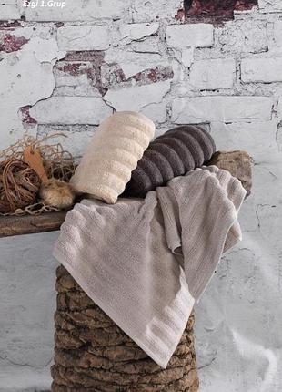 Набор полотенец банных cestepe microcotton 3-ка delux premium 70x140, 2652_premium_ezgi_1