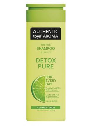 Шампунь для волос authentic detox pure 8595025836441 400 мл