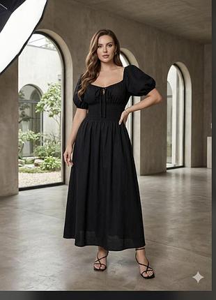 Платье макси estee london cotton, linen