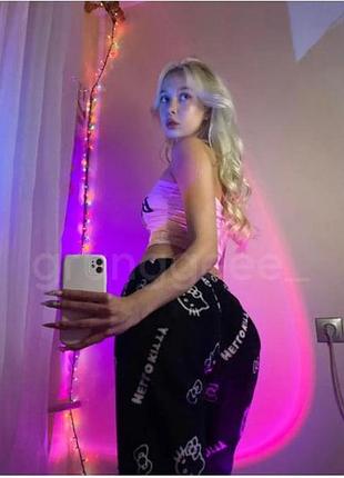 💖 тёплые плюшевые пижамные штаны из мягкого флиса