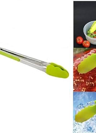 Щипцы кухонные frico fru-072-light-green 30 см салатовые