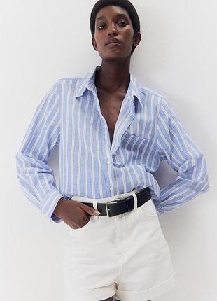Сорочка в смужку h&amp;m