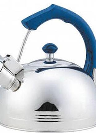Чайник со свистком edenberg eb-3560-blue 3.5 л синий