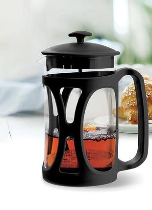 Френч-прес maestro mr-1663-800-black 800 мл чорний