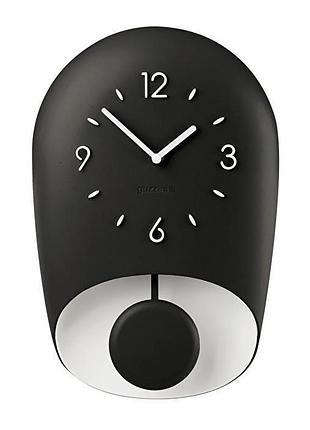 Часы настенные с маятником guzzini home 168604209 22х8х33 см черные