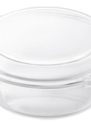 Форма для выпечки с крышкой ardesto blaсk mars ar-2406-bg 1.9 л 4.5х22х22 см