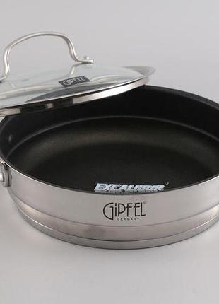 Сотейник с крышкой gipfel gala gp-1279 4 л 28 см