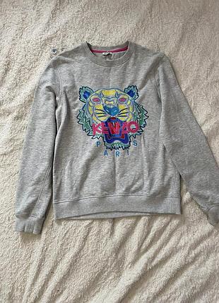 Kenzo кофта с вышивкой р l