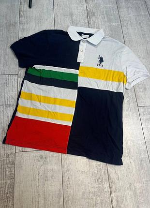 Мужское поло uspa polo ralph lauren