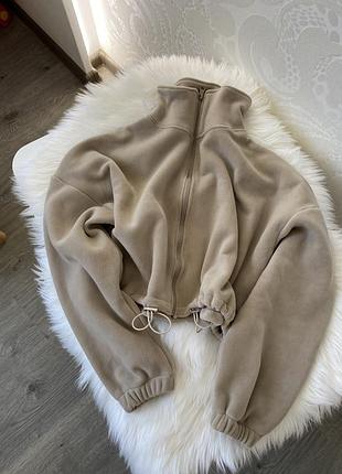 Zip флиска кофта