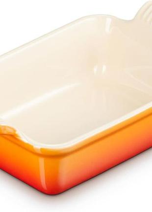 Форма для випікання le creuset deep rectangular dish 71102320900001 32 см 4 л вогняна