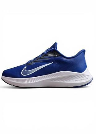 Nike winflo 10 мужские кроссовки найк синие для бега летние брендовые 45