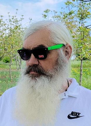 🕶️🕶️ сонцезахисні окуляри у формі вайфарер 🕶️🕶️ яскраве поєднання кольору оправи 🕶️👓