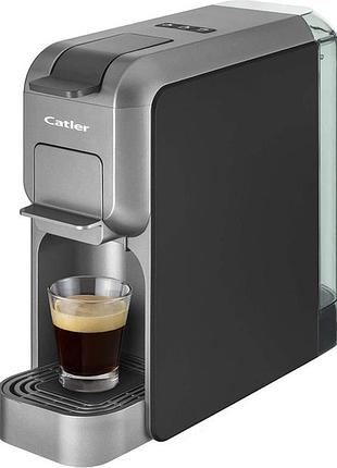 Кофеварка капсульная catler es700portobg 1350 вт черная с серым