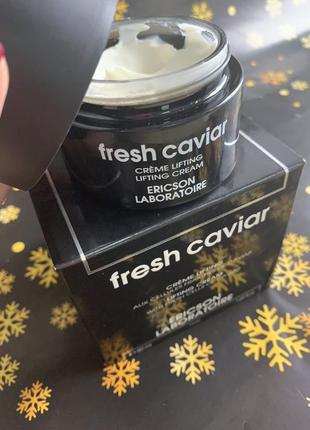 Ліфтинг-крем з концентратом ікри fresh caviar ericson, 50 мл