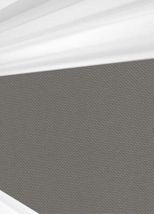 Рулонная штора rolets роял 2-817-450 45x170 см закрытого типа графитовая