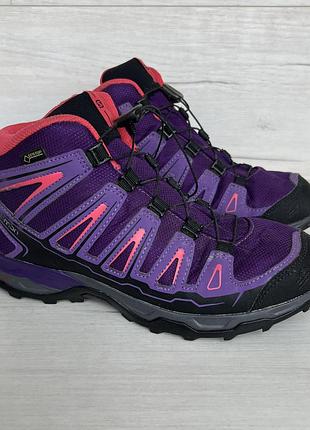Женские трекинговые ботинки salomon на мембране gore-tex