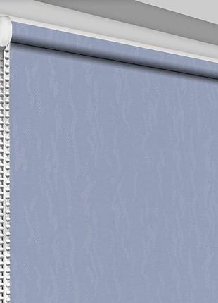 Рулонная штора rolets лазур 1-2074-800 80x170 см открытого типа бледно-голубая