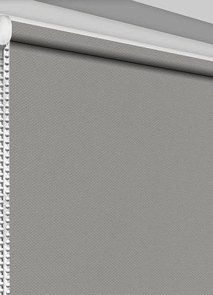 Рулонная штора rolets роял 1-816-575 57.5x170 см открытого типа серая