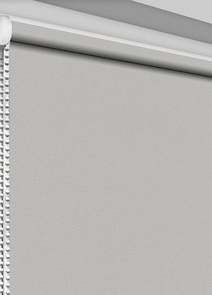 Рулонная штора rolets роял 1-815-1000 100x170 см открытого типа светло-серая