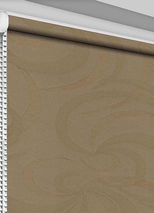 Рулонная штора rolets фестиваль 1-703-400 40x170 см открытого типа коричневая