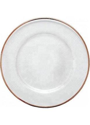 Тарелка десертная olens корсика 102-187-с 20.5 см