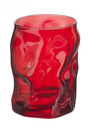 Стакан bormioli rocco sorgente red 340420-m-02321589 300 мл