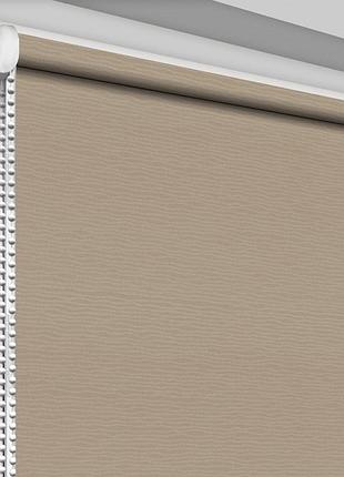 Рулонная штора rolets бамбус 1-321-925 92.5x170 см открытого типа капучиновая