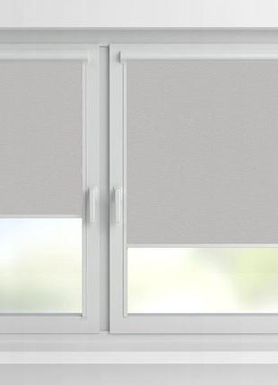 Рулонная штора rolets роял 2-815-1900 190x170 см закрытого типа светло-серая