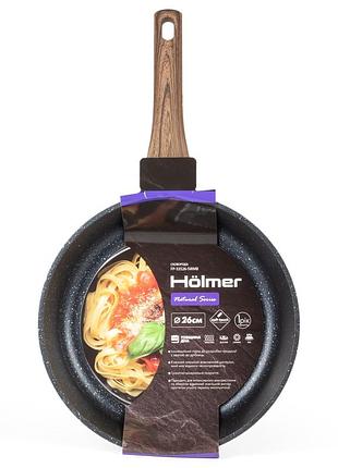 Сковорода универсальная holmer natural fp-33526-swmb 26 см