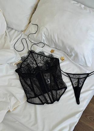 Эротический комплект белья 🖤 8