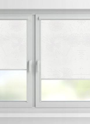 Рулонная штора rolets цветы 2-54286-1600 160x170 см закрытого типа белая