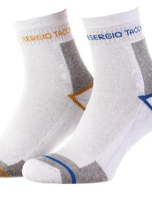 Шкарпетки sergio tacchini 3-pack білий уні 36-40