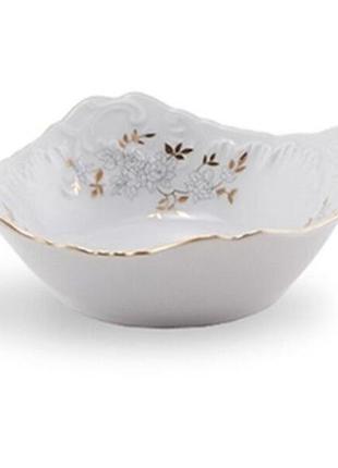 Салатник cmielow white flower 9705-27 27 см
