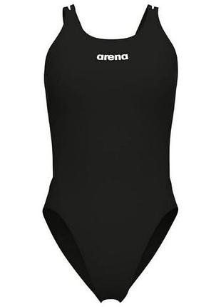 Купальник слитный для женщин arena swimsuit tech multi solid черный жин 42