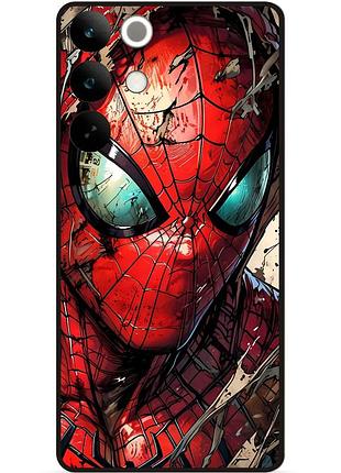 Силіконовий чохол бампер для realme c85 з картинкою людина-павук spider man