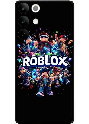Силіконовий чохол бампер для realme c85 з малюнком roblox роблокс