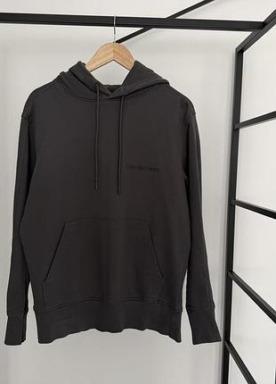 Худі calvin klein сірого кольору