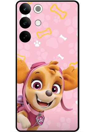 Силіконовий чохол бампер для realme c85 з малюнком щенячий патруль