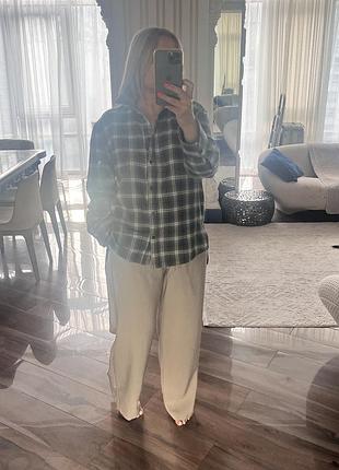 Сорочка в клітинку zara